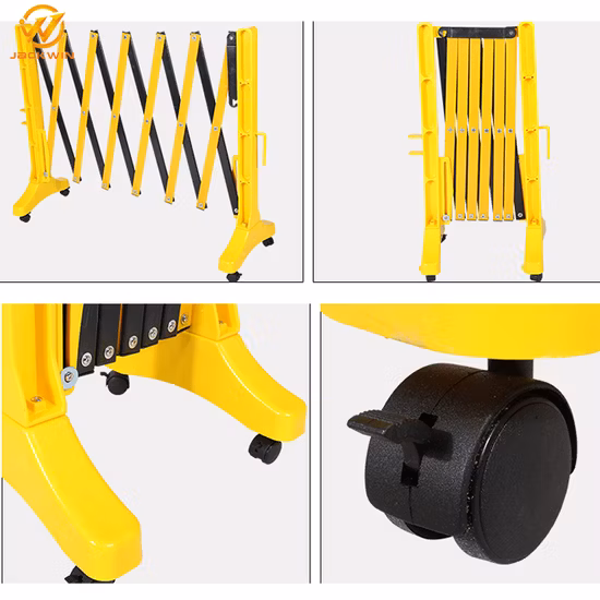 Barreira de estrada de plástico dobrável Barreira de barreira para portão de shopping centers