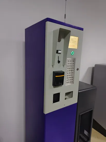 Parquímetros movidos a energia solar Sistema de pagamento por placa Estação de pagamento automático para sistema de estacionamento pago